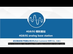 Dimostrazione di simulazione di comunicazione wireless 4G&5G utilizzando Luowave USRP-LW N310 SDR come hardware